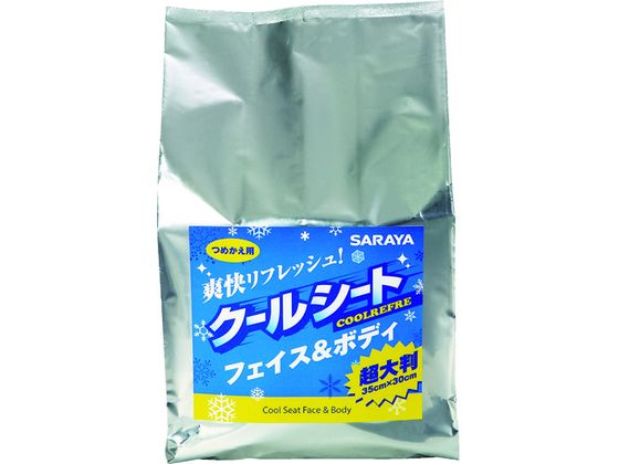 サラヤ クールリフレ 70枚入り詰替 42412 1袋（ご注文単位1袋）【直送品】