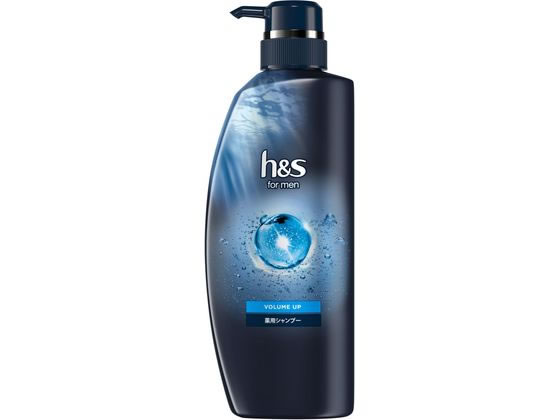 P&Gジャパン h&s for men ボリュームアップシャンプーポンプ350mL 1本（ご注文単位1本）【直送品】