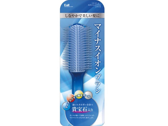 貝印 KQ3006 イオン ボール スタイリング ブラシ L 1個（ご注文単位1個）【直送品】