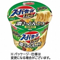 エースコック スーパーカップ1.5倍 とんこつラーメン 111g 12食/箱 ※軽（ご注文単位1箱）【直送品】