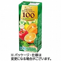 エルビー フルーツセレクション キャロットミックス100 200ml 紙パック 24本/箱 ※軽（ご注文単位1箱）【直送品】