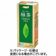 エルビー 緑茶 200ml 紙パック 30本/箱 ※軽（ご注文単位1箱）【直送品】