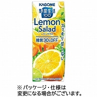 カゴメ 野菜生活100 レモンサラダ 200ml 紙パック 24本/箱 ※軽（ご注文単位1箱）【直送品】