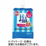 セイウ 熱中ゼリー 塩ライチ味 180g パウチ 6本/箱 ※軽（ご注文単位1箱）【直送品】