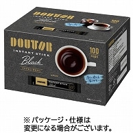 ドトールコーヒー インスタントスティックブラック 200本/箱 ※軽（ご注文単位1箱）【直送品】