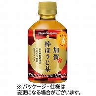 ポッカサッポロ 加賀 棒ほうじ茶 275ml ペットボトル 24本/箱 ※軽（ご注文単位1箱）【直送品】