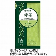 伊藤園 給茶機用インスタント KYU＿CHA 緑茶 70g 20袋/箱 ※軽（ご注文単位1箱）【直送品】