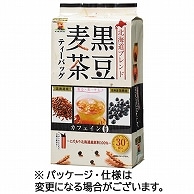 宇治園 北海道産黒豆麦茶ティーバッグ 30個/袋 ※軽（ご注文単位1袋）【直送品】