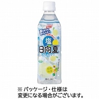 宮崎県農協果汁 サンA 塩日向夏 490ml ペットボトル 48本/箱 ※軽（ご注文単位1箱）【直送品】