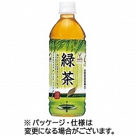 富永貿易 神戸居留地 緑茶 500ml ペットボトル 24本/箱 ※軽（ご注文単位1箱）【直送品】