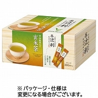 片岡物産 辻利 インスタント宇治抹茶入り玄米茶 200本/箱 ※軽（ご注文単位1箱）【直送品】