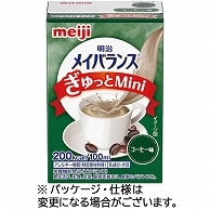 明治 メイバランスぎゅっとMini コーヒー味 100ml 紙パック 24本/袋 ※軽（ご注文単位1袋）【直送品】