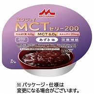 森永乳業クリニコ エンジョイMCTゼリー200 あずき味 72g 24個/袋 ※軽（ご注文単位1袋）【直送品】