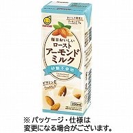 マルサンアイ 毎日おいしいローストアーモンドミルク 砂糖不使用 200ml 紙パック 24本/箱 ※軽（ご注文単位1箱）【直送品】