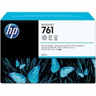 HP HP761 インクカートリッジ グレー 400ml 染料系 CM995A 1個（ご注文単位1個）【直送品】