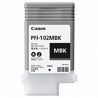 キヤノン インクタンク PFI-102MBK 顔料マットブラック 130ml 0894B001 1個（ご注文単位1個）【直送品】