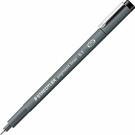 ステッドラー ピグメントライナー 0.1mm 黒 308 01-9 10本/セット（ご注文単位1セット）【直送品】