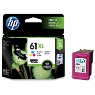 HP HP61XL インクカートリッジ 3色カラー 増量 CH564WA 1個（ご注文単位1個）【直送品】