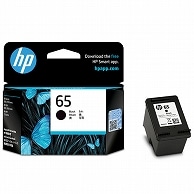 HP HP65 インクカートリッジ 黒 N9K02AA 1個（ご注文単位1個）【直送品】