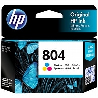 HP HP804 インクカートリッジ 3色カラー T6N09AA 1個（ご注文単位1個）【直送品】