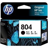 HP HP804 インクカートリッジ 黒 T6N10AA 1個（ご注文単位1個）【直送品】