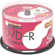 TANOSEE バーベイタム データ用DVD-R 4.7GB 1-16倍速 スピンドルケース DHR47JP50T2 50枚 6袋/箱（ご注文単位1箱）【直送品】