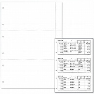 エプソン 振替伝票 A4 白紙 3分割パンチ穴 AZ42PT 100枚/箱（ご注文単位1箱）【直送品】