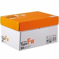 TANOSEE PPC Paper Type FW B4 500枚 5冊/箱（ご注文単位1箱）【直送品】