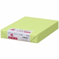 長門屋商店 Color Paper A4 中厚口 うぐいす ナ-3258 500枚/冊（ご注文単位1冊）【直送品】