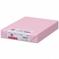 長門屋商店 Color Paper A4 中厚口 桃 ナ-3271 500枚/冊（ご注文単位1冊）【直送品】