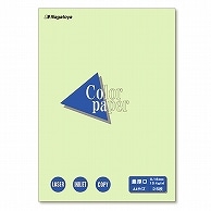 長門屋商店 Color Paper A4 最厚口 若草 ナ-3506 25枚/冊（ご注文単位1冊）【直送品】