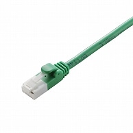 エレコム Cat5e対応ツメ折れ防止LANケーブル グリーン 10m RoHS指令準拠(10物質) LD-CTT/GN10/RS 1本（ご注文単位1本）【直送品】