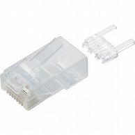 エレコム ツメの折れないLANコネクタ カテゴリー6 LD-6RJ45T10/T 10個/袋（ご注文単位1袋）【直送品】