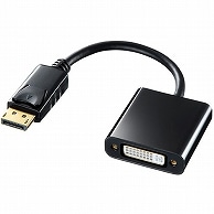 サンワサプライ DisplayPort-DVI変換アダプタ AD-DPDVA01 1個（ご注文単位1個）【直送品】