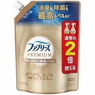 P&G ファブリーズW除菌＋消臭 プレミアム 無香料 つめかえ用 特大 640ml 1個（ご注文単位1個）【直送品】