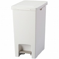 アスベル エバン ペダルペール 30L ホワイト A6002 1台（ご注文単位1台）【直送品】