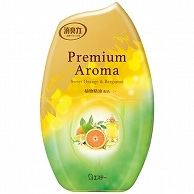 エステー お部屋の消臭力 Premium Aroma スイートオレンジ&ベルガモット 400ml 3個/セット（ご注文単位1セット）【直送品】