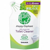 サラヤ ハッピーエレファント トイレクリーナー 詰替用 350ml 1個（ご注文単位1個）【直送品】