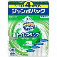 ジョンソン スクラビングバブル トイレスタンプクリーナー フレッシュソープ つけかえ用 ジャンボパック 4本/袋（ご注文単位1袋）【直送品】