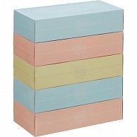 スバル紙販売 ティッシュペーパー Pastel 150組 5箱/袋（ご注文単位1袋）【直送品】