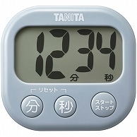 タニタ 抗菌でか見えタイマー ブルーグレー TD-429-BL 1個（ご注文単位1個）【直送品】