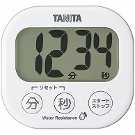 タニタ 洗えるでか見えタイマー ホワイト TD-426-WH 1個（ご注文単位1個）【直送品】