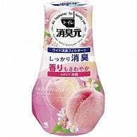 小林製薬 トイレの消臭元 もぎたて白桃 400ml 3個/セット（ご注文単位1セット）【直送品】