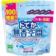 小林製薬 ドでか無香空間 ほのかなせっけんの香り つめ替用 1600g 1個（ご注文単位1個）【直送品】