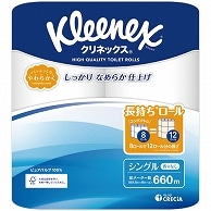 日本製紙クレシア クリネックス 長持ち シングル 82.5m 64ロール/箱（ご注文単位1箱）【直送品】