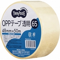 TANOSEE OPPテープ 透明 48mm×50m 65μm 1巻（ご注文単位1巻）【直送品】