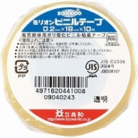 共和 ミリオン ビニルテープ 19mm×10m 透明 HF-110-A 1巻（ご注文単位1巻）【直送品】