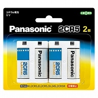 パナソニック カメラ用リチウム電池 2CR5 6V 2CR-5W/2P 2個/箱（ご注文単位1箱）【直送品】