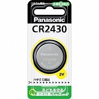 パナソニック コイン形リチウム電池 3V CR-2430P 1個（ご注文単位1個）【直送品】