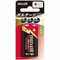 マクセル アルカリ乾電池 ボルテージ 9V形 6LF22(T) 1B 1本（ご注文単位1本）【直送品】